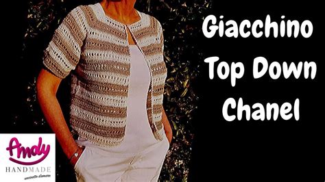 giacchino chanel stoffa|MAGLIA FACILE .